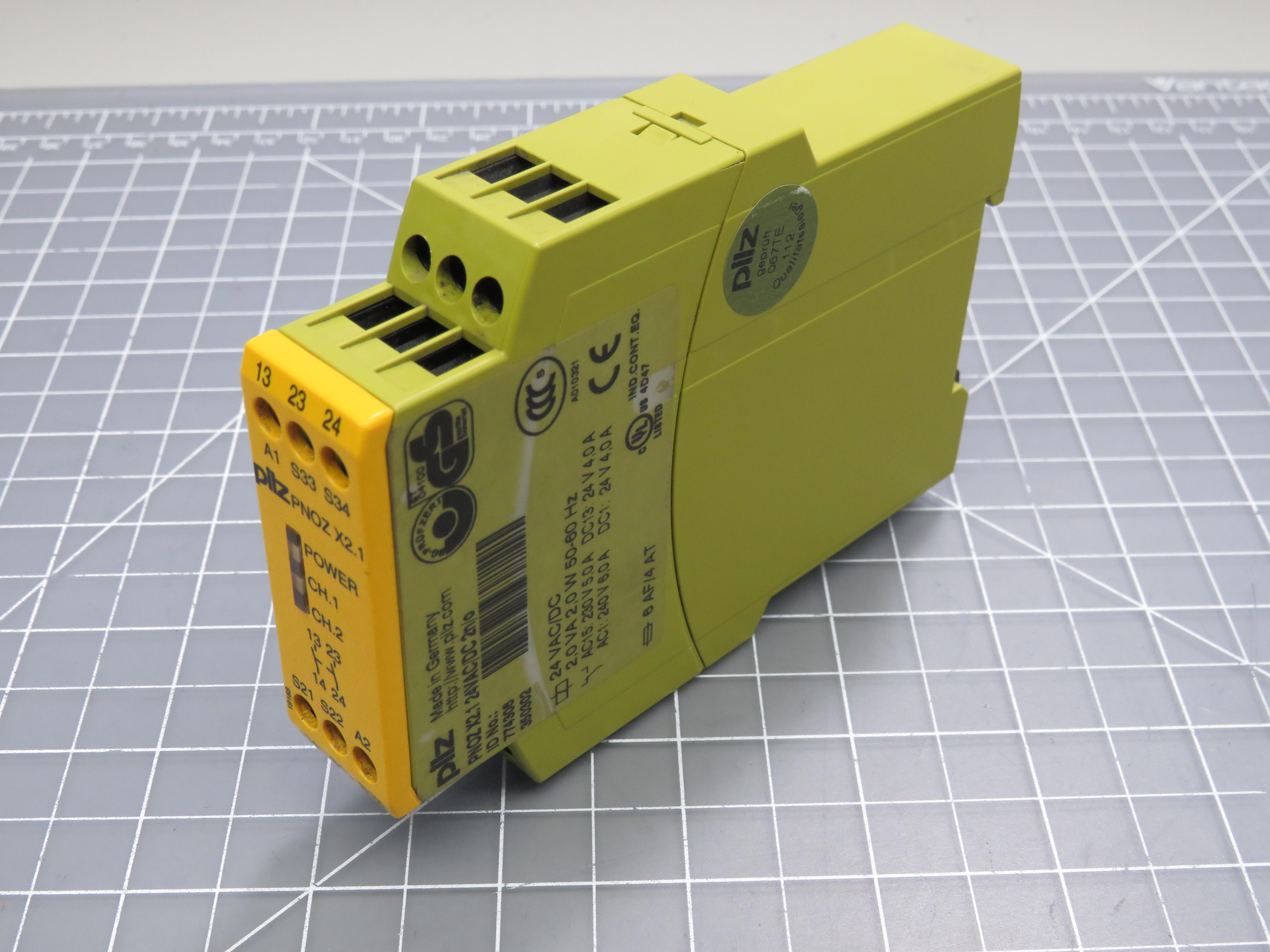 Pilz PNOZ X2.1 24VAC/DC 2n/o Safety Relay T154934 | EBay